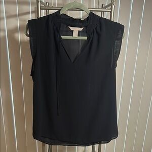 Navy Blue Sleeveless Top H&M Women’s 8